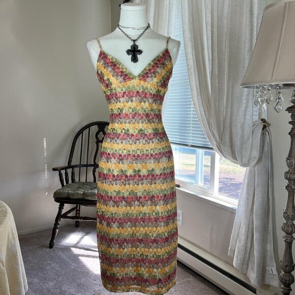 Y2k Arden B. Knit Midi Dress - Picture 1 of 4